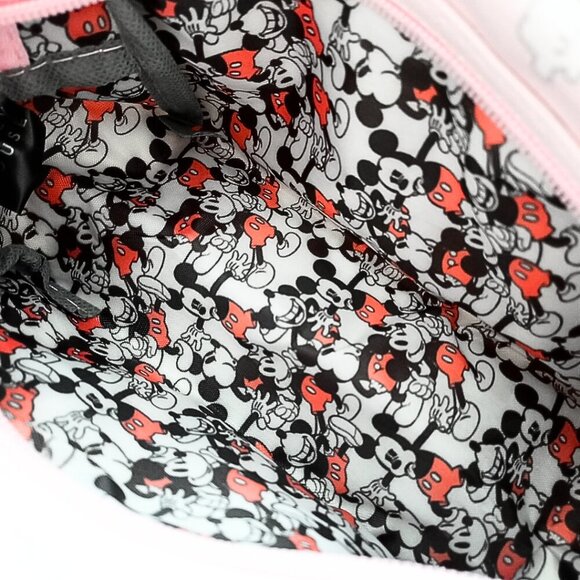 Mickey Mouse Pink Cosmetic Bag – Toiletry Pouch – Travel Friendly - Picture 4 of 5